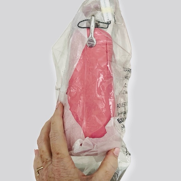 MARC JACOBS Handbag Tempo Baguette Shoulder Bag Pink Lemonade Silver Hardware - Picture 8 of 11